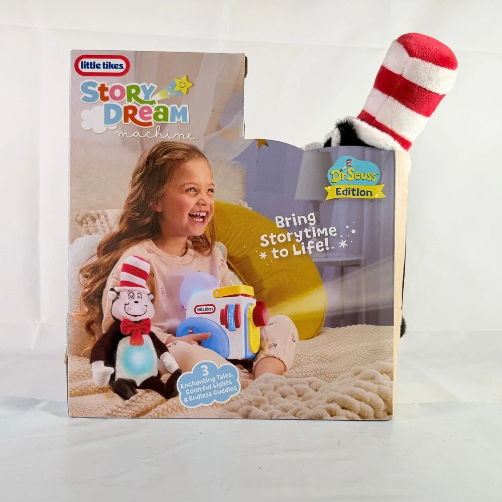 Little Tikes Story Dream Machine Dr Seuss Edition Cat in the Hat New